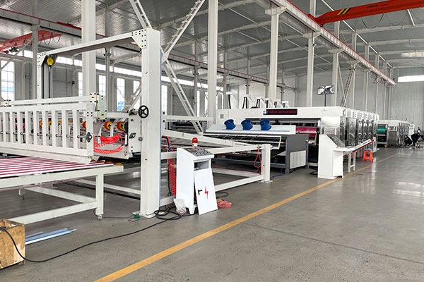 WX-A series automatic flexo printer slotter（die cutter）stacker machine