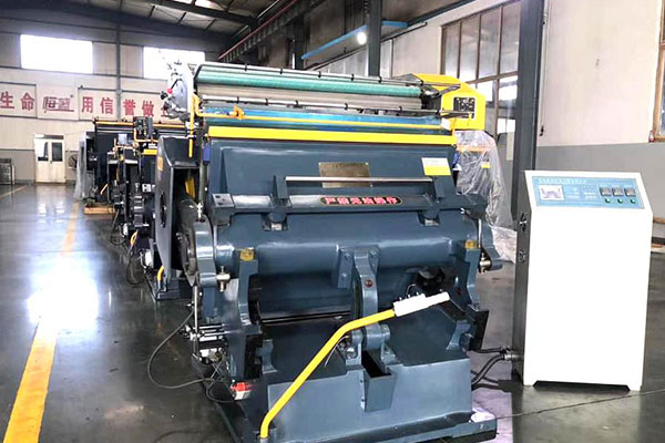 WX-TYMB series die cutting creasing machine with Hot Foil Stamping